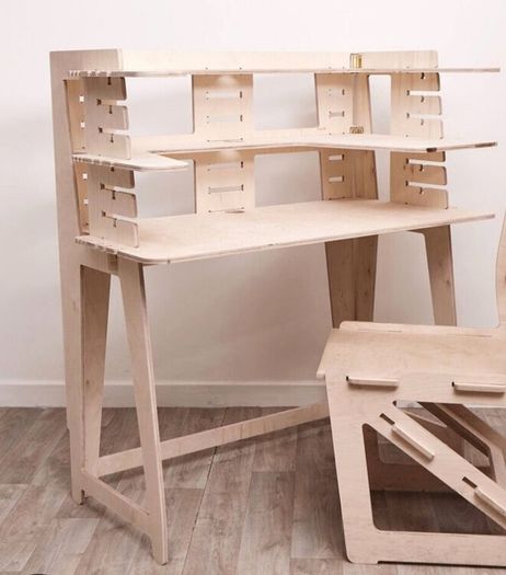 Wood Adjustable Desk Sit/Stand Flying Elephant (Irish brand)