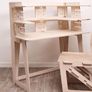 Wood Adjustable Desk Sit/Stand Flying Elephant (Irish brand) Image 2