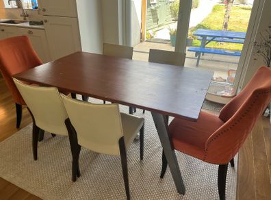 Dining table and