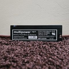 MP1222A 12v 2Ah battery (2 available)