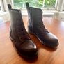 Heavenly Feet Purple Ankle Boots Image 6