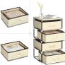Cabinet Storage Shelf with 4 Fabric Drawers - Free Delivery Nationwide Image 5