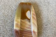 Chunky Vintage Onyx Ashtray