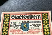 Rare 1921 German Notgeld 25 Pfennig - Stadt Geldern
