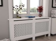 main image for ad Radiator Covers 2 pcs White 172x19x81.5 cm MDF