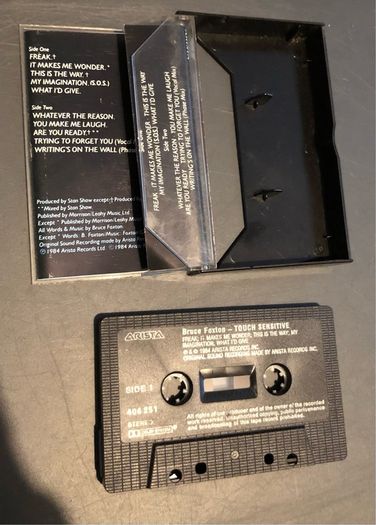 Bruce Foxton - Touch Sensitive (1984) cassette