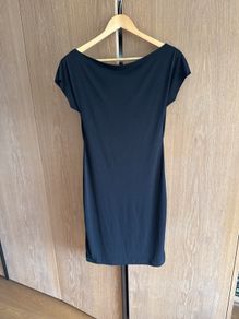 Black dress with low back size 8