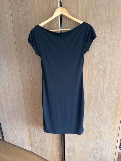 Black dress with low back size 8