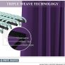 NEW SALE | Purple Curtains Blackout- Short Rings Top Thermal Curtains for Home Decor Light Blocked Aubergine Curtains Window Treatment for Bedroom, 2 Panels Image 3
