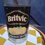 Vintage Large Glass Britvic Bottle Image 5