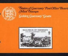 1980 Guernsey Golden Guernsey Goats Commemorative Stamps Presentation Pack