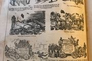 Antique 1867 Punch Book
