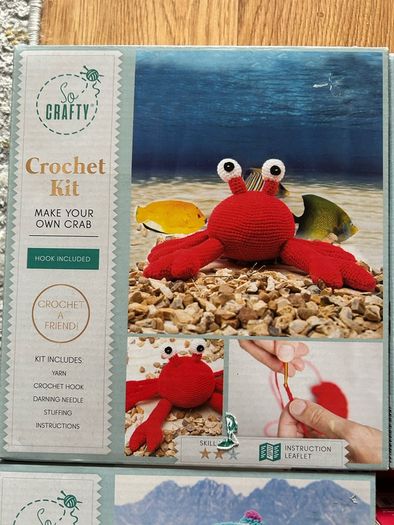 Crochet Kits x3 and Needle Flelting Kit
