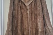 Vintage Astraka London Faux Fur Coat