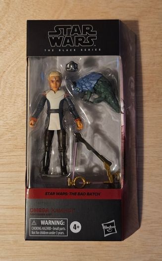 Star Wars The Bad Batch Omega 6" Scale Black Series New & Unopened