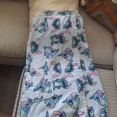 Disney stitch wrap towel