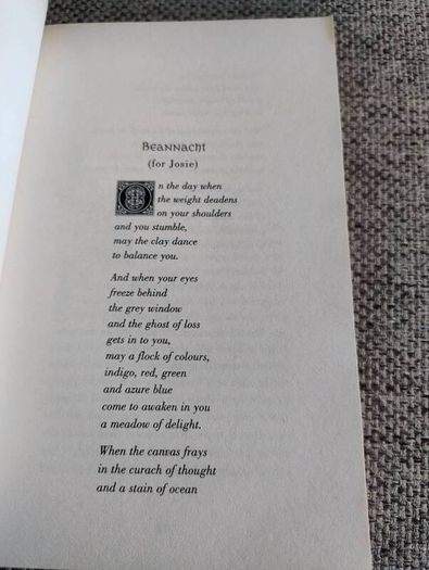 Anam Cara by John O Donohue Spiritual Wisdom from the Celtic World 1999 in very good condition see photos FREE STANDARD POSTAGE INCLUDED