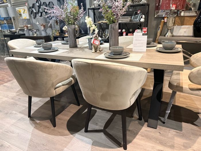 Dining  tables and chairs at the Outlet Store in Kimmage