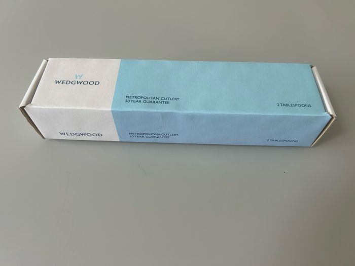 Wedgwood Metropolitan Tablespoons / Serving Spoons (Set of 2)