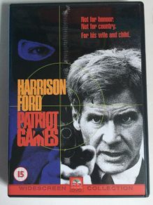Patriot Games [1992] Harrison Ford, Sean Bean, Patrick Bergin, Thora Birch, Samuel L. Jackson, James Fox & Richard Harris [Movie DVD]