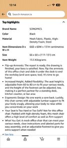 High office chair/drafting chair