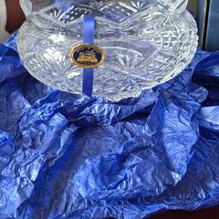 Tipperary crystal Oisin 8 footed bowl