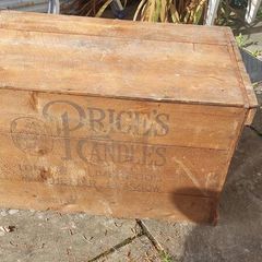 Price's candles box / crate  c.1935