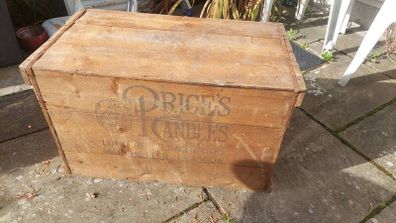 Price's candles box / crate  c.1935