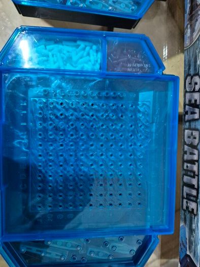Sea Battle Classic Naval Strategy Board Game 100% Complete & Mint