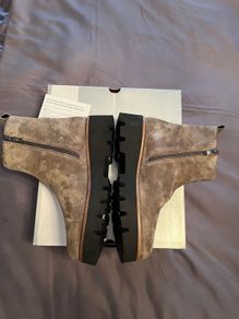 Ara womens leather boots 7uk 41eu NEW