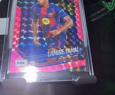 Lamine Yamal Pink Mosaic Geometric Prizm