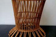 Vintage wicker planter