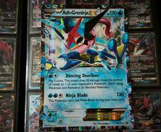 Ash-Greninja EX ! Jumbo Oversized Card ! Promo from XY Era ! 2016 ! Pokemon Card !