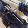 Dressy Satin bag & Matching Hairpin Image 5