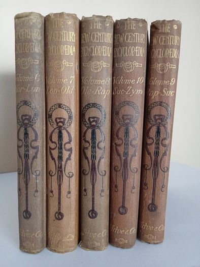 The New Century Encyclopaedia: Historical, Geographical, Biographical, and Scientific Information, Trade Statistics, Populations etc., Edited by R. W. Egerton Eastwick (Vols 6,7,8,9 &10) (PT261)