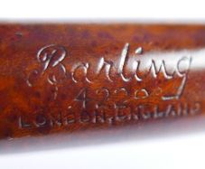 Vintage BARLING  4229  60s-70s London Vintage  Apple Tobacco Pipe