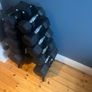 dumbells, rack and bench Image 3