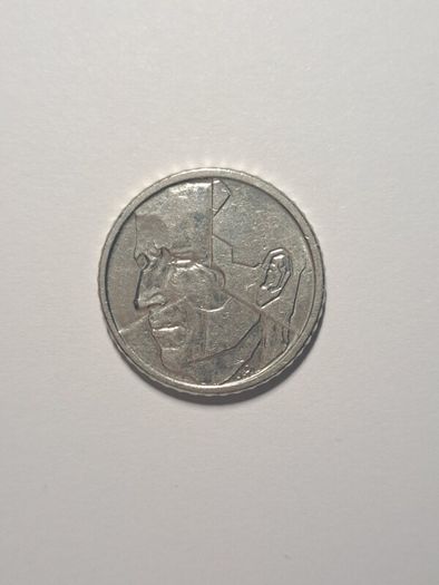 Belgium 50 francs coin