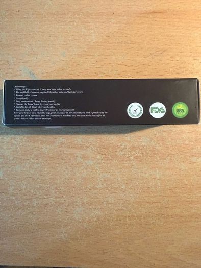 Nespresso Reusable Coffee Capsules