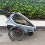 Specialized Vado electric bike & Qeridoo Kidgoo trailer Image 4