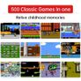 Handheld Game Console PLUS 500 Games 3 Inch Screen Image 2