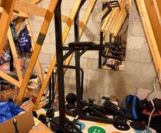 pull up station with roman chair