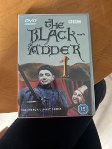 The black Adder dvd