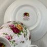 Royal Albert Old Country Roses Soft Pink Lace Cup  And Saucer Image 2