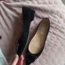 LK Bennett black shoe UK 38 (size 5) Image 5