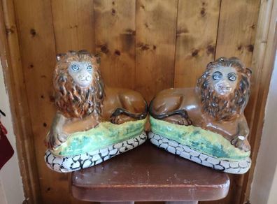Vintage Lion ornaments