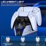 PS5 Controller Charger Station for PlayStation 5-Fast Charger for DualSense Edge PS5 Controller Stand Charger Dock-LED PS5 Controller Charging Station Accessories Image 4