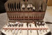 Sheffield England Vintage Cutlery Set Enclosed Box