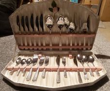 Sheffield England Vintage Cutlery Set Enclosed Box