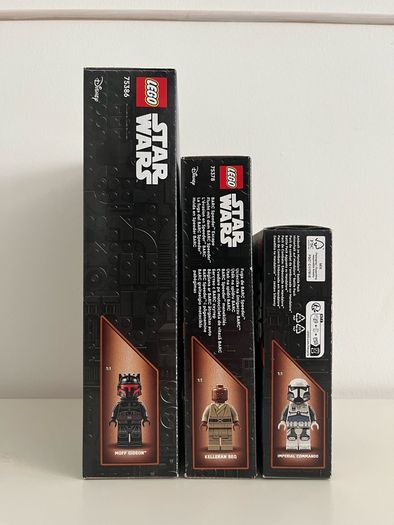 LEGO Star Wars The Mandalorian Bundle x3 75386, 75373, 75378